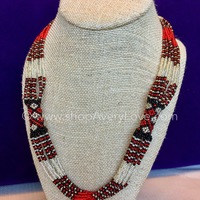 ZULU Beaded Necklace - Thumbnail 1