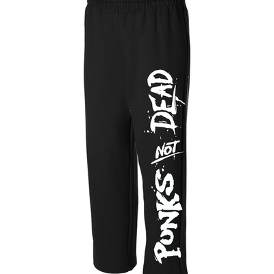 Punks not dead sweatpants # 5140