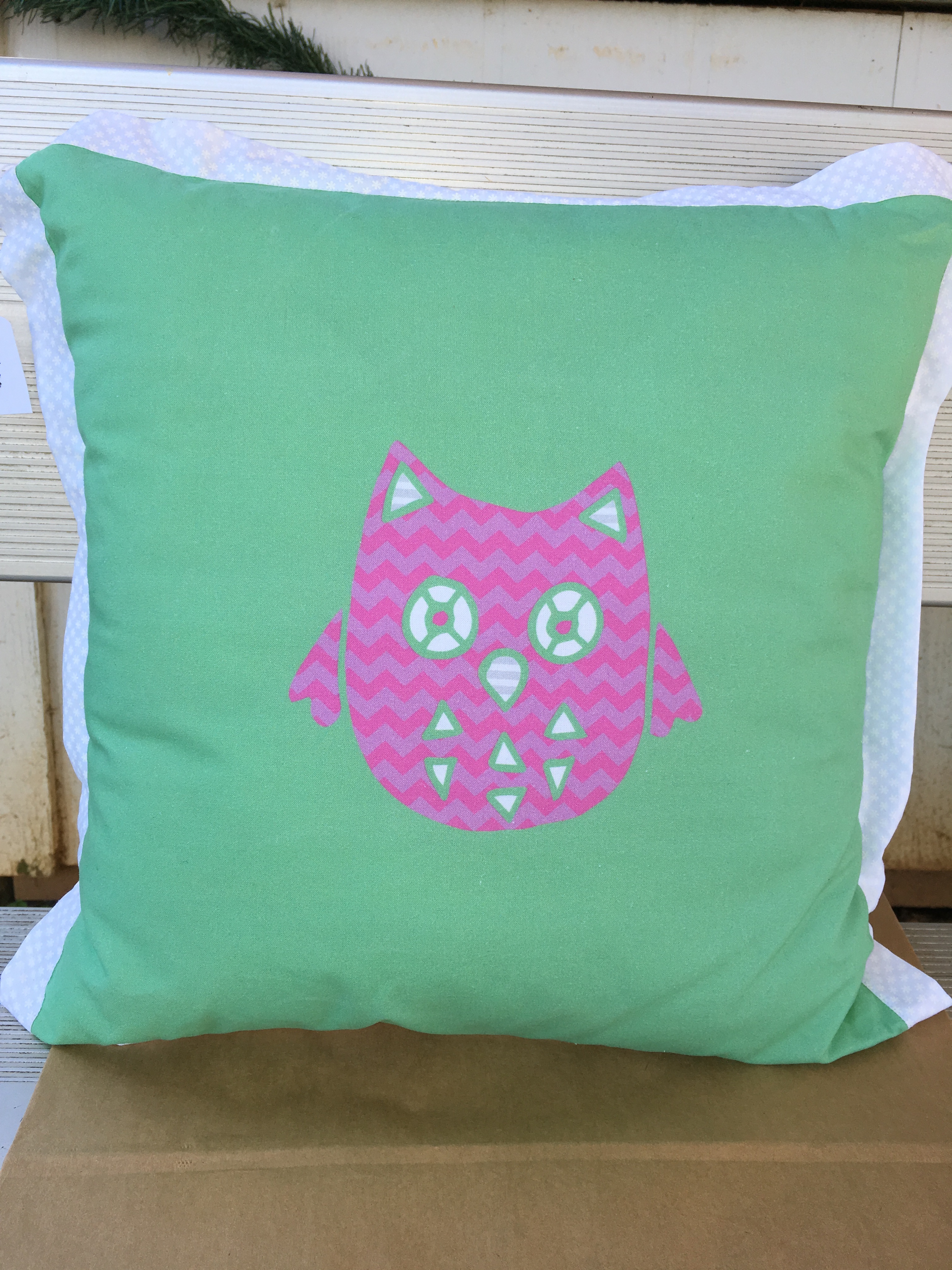 Image of Nursery Owl Pillow