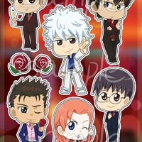 Gintama Host Club Sticker sheet - Thumbnail 1