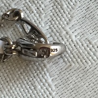 ADRIANA ORSINI Sterling Silver Pave Horseshoe Pendant Necklace - Thumbnail 4