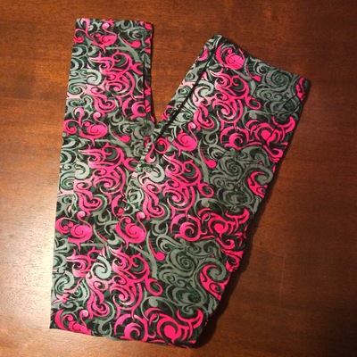 Pink Swirl Leggings