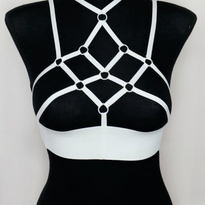 White crystal harness