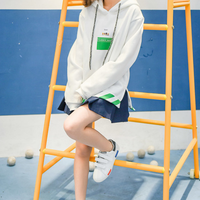 College Wind High Waist Pleated Skirt - Thumbnail 4