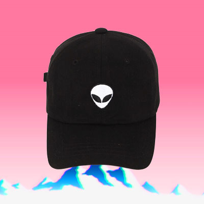 Free shipping-alien cap - Thumbnail 5