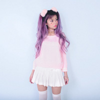 Y2K Suede Mini Tennis Skirt - Thumbnail 3