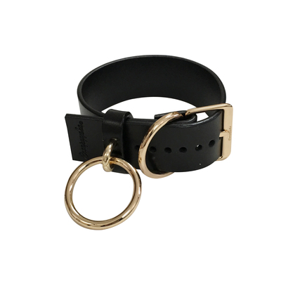 Orleena choker ( black + gold )
