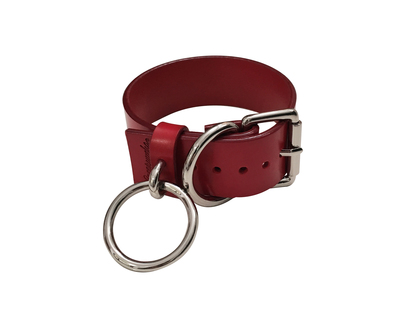 Orleena Choker ( Red + Silver )