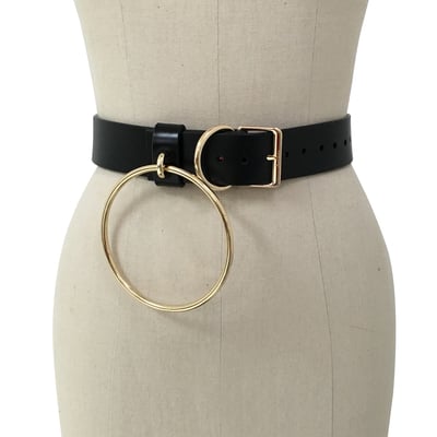 Orleena belt ( black + gold )