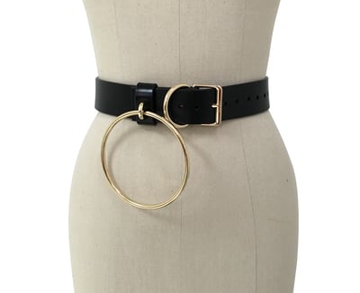 Orleena Belt ( Black + Gold )