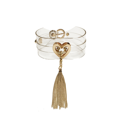 Yaris Choker ( Clear + Gold )