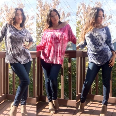 Tie Dye Relaxed Fit Tee