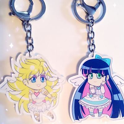 Panty and stocking keychains