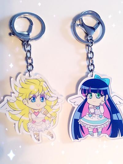 Panty and stocking keychains