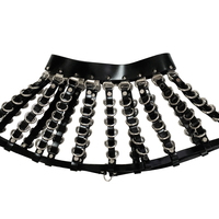 Jennette Skirt ( Black + Silver ) - Thumbnail 1
