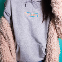 Embroidered Logo Hoodie - Thumbnail 1