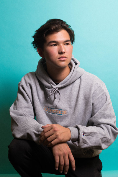 Embroidered Logo Hoodie