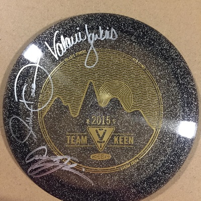 Metalflake thunderbird - signed by: avery jenkins, valerie jenkins, & nate doss