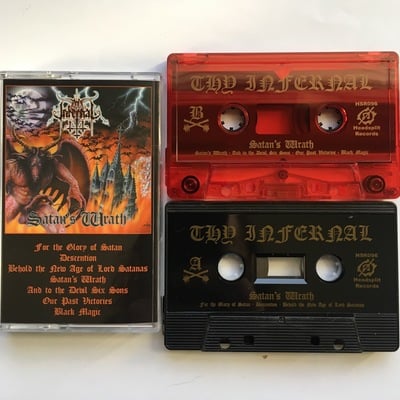Thy infernal - "satan's wrath"