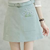 Flowers in Pocket Skirt - Thumbnail 2