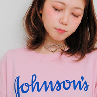 TRANSPARENT HEART CHOKER - Thumbnail 1