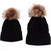 mummy and child hat - Thumbnail 1