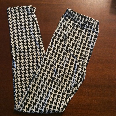 Houndsooth leggings