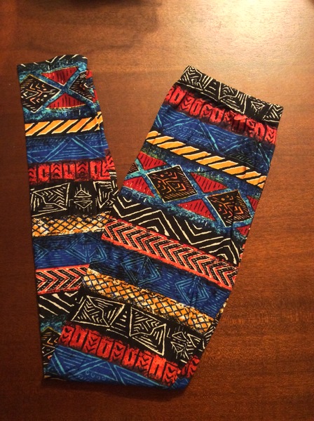 Print in Tribal Leggings