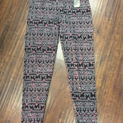 Paisley party leggings