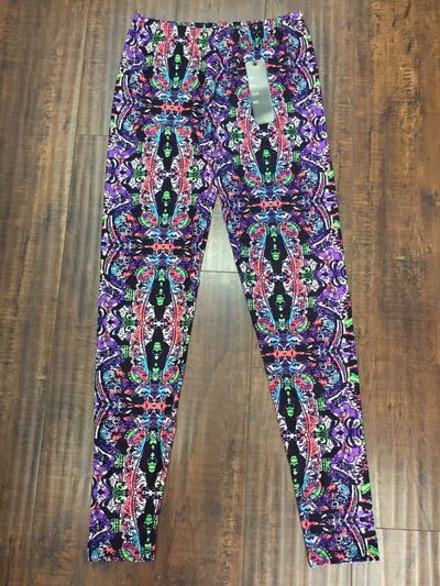 Purple Party Leggings