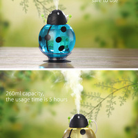 CUTE Beetle USB Cool Mist Humidifier - RED! - Thumbnail 3