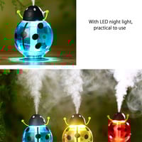 CUTE Beetle USB Cool Mist Humidifier - RED! - Thumbnail 2