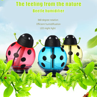 SUPER CUTE! Beetle USB Cool Mist Humidifier - BLUE - Thumbnail 2