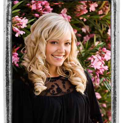 Large rectangle portrait heirloom pendant 