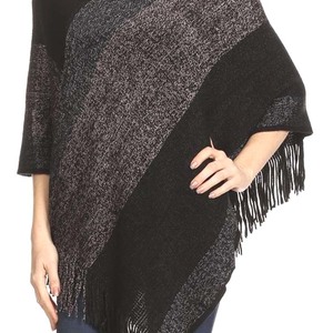 Striped Poncho
