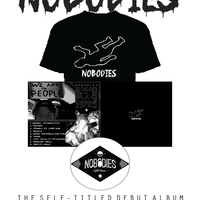 NOBODIES "S/T" CD/T-Shirt - Thumbnail 1