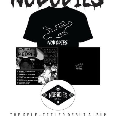 Nobodies "s/t" cd/t-shirt
