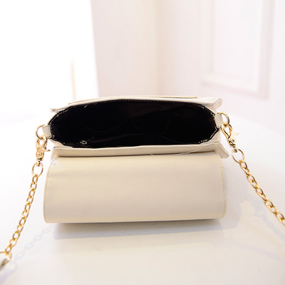 White/black sailor moon luna/artemis shoulder bag