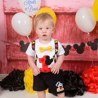 Boys Mickey Mouse Birthday Outfit, Boys 2nd Birthday, Birthday Shirt - Thumbnail 2