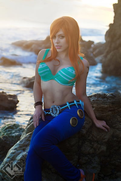 Nadyasonika as nami (from one piece) - 8.5 x 11
