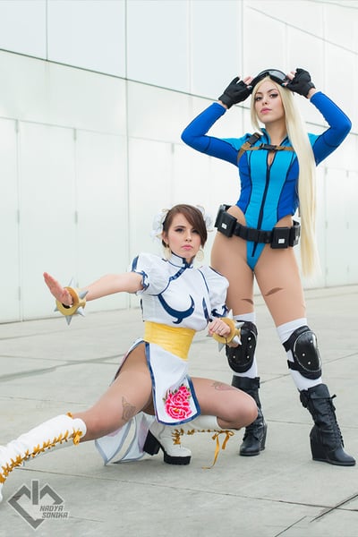 Nadyasonika as cammy white (alternate from street fighter v) - 8.5 x 11