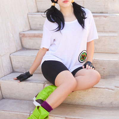 Nadyasonika as videl (from dragonball) - 8.5 x 11