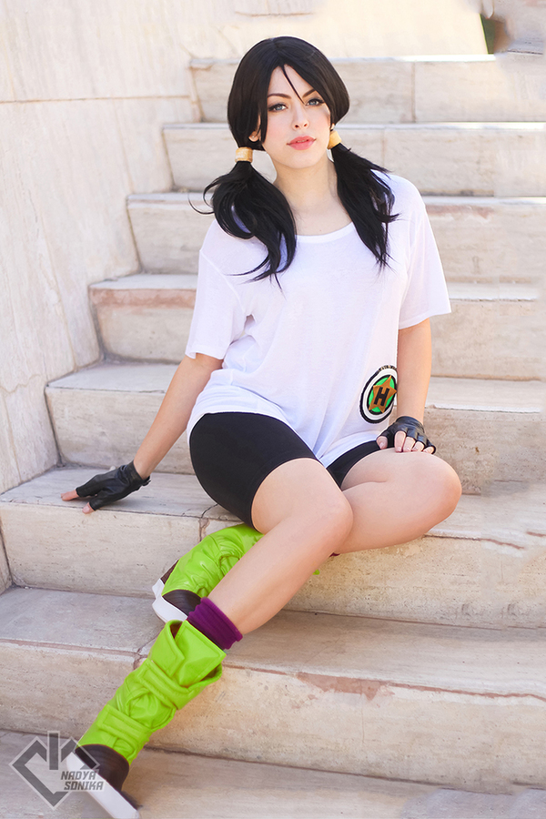 Nadyasonika as Videl (from Dragonball) - 8.5 x 11