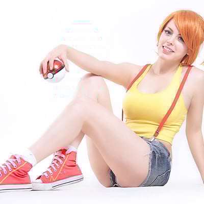 Nadyasonika as misty (from pokemon) - 11 x 8.5