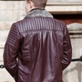 Men lambskin leather jacket, Biker leather Jacket, Leather jacket brown, Mens jacket, Brown leather jacket, Men biker jacket, Mens leather jacket-3