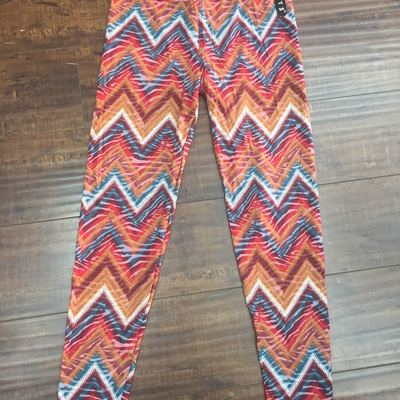 Chevron party leggings