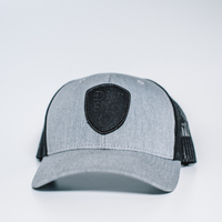 Black + Gray PreCurved - Trucker - Thumbnail 1