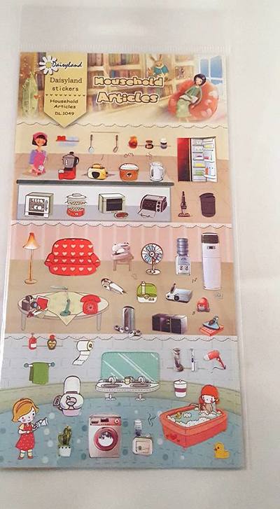 Household Item Stickers
