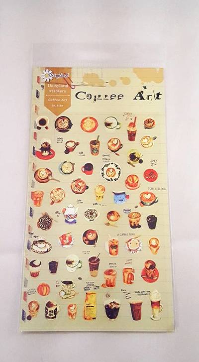 Coffee Art Stickers