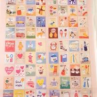 Cartoon Stamp Stickers - Thumbnail 1